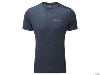 Футболка Montane Men's Dart T-Shirt, Eclipse Blue - фото