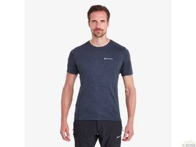 Футболка Montane Men's Dart T-Shirt, Eclipse Blue - фото