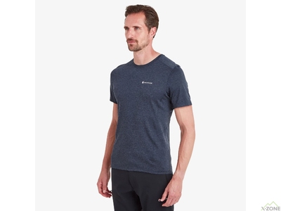 Футболка Montane Men's Dart T-Shirt, Eclipse Blue - фото