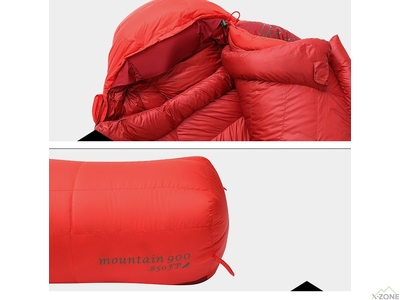 Пуховый спальный мешок Kailas Mountain 900 Alpine Down Sleeping Bag XL - фото