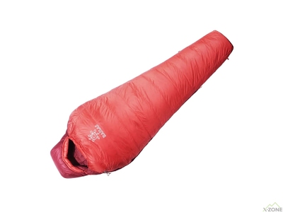 Спальний мішок Kailas Trek 300 Down Sleeping Bag L, Lucky Red - фото