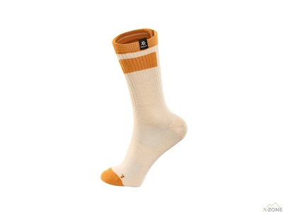 Термоноски Kailas Mid Cut Lightweight Trekking Socks Unisex, Light Beige - фото