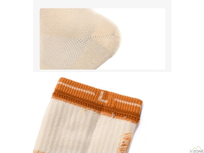 Термошкарпетки Kailas Mid Cut Lightweight Trekking Socks Unisex, Light Beige - фото