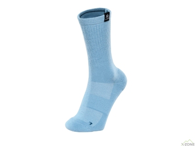 Термошкарпетки Kailas Mid Cut Lightweight Trekking Socks Unisex, Sea Blue - фото