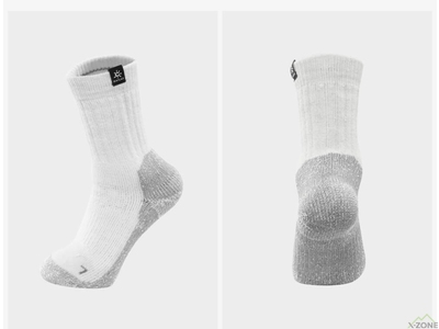 Термоноски Kailas Snow Tramp Mid-cut Trekking Socks Women's, Light Gray - фото