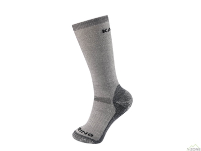 Ноские трекинговые Kailas Pro Mountaineering Socks, Dark Gray - фото