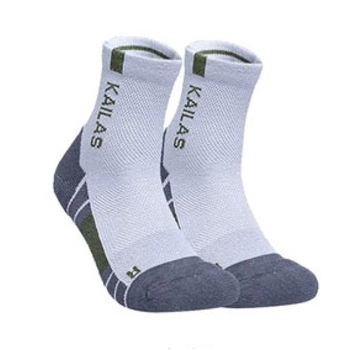 Шкарпетки для трекінга Kailas Low-cut Trekking Socks Men's (2 пари), Mid Gray  - фото