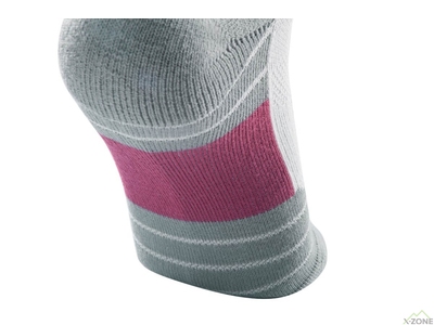Носки для трекинга Kailas Low-cut Trekking Socks Women’s (2 пары), Light Gray - фото