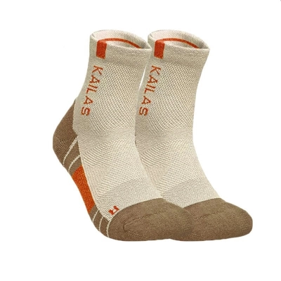 Носки для трекинга Kailas Low-cut Trekking Socks Women’s (2 пары), Light Beige - фото