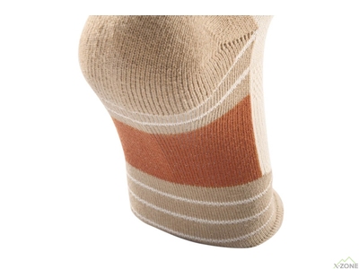 Шкарпетки для трекінга Kailas Low-cut Trekking Socks Women’s (2 пары), Light Beige - фото