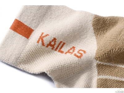 Шкарпетки для трекінга Kailas Low-cut Trekking Socks Women’s (2 пары), Fig Green - фото