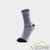 Шкарпетки бігові Kailas Mid-cut Trail Running Socks Men's, Rock Gray - фото