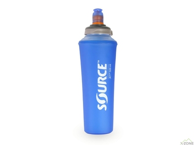 Бутылка для воды Source Jet Foldable Bottle 0,5L, Blue (2070700105) - фото