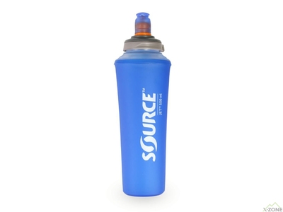 Пляшка для води Source Jet Foldable Bottle 0,5L, Blue (2070700105) - фото