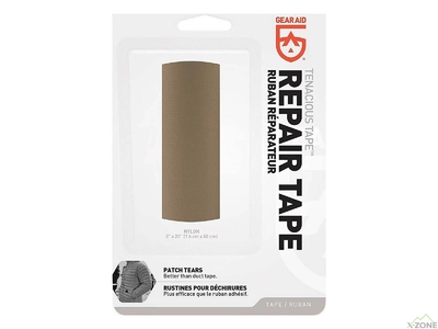 Ремонтная лента Gear Aid by McNett Tenacious Repair Tape Coyote Nylon 7.6 cm x 50 cm - фото