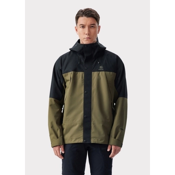 Куртка штормовая Kailas Banner Cloud Hardshell Jacket Men's, Deep Moss Green/Black - фото