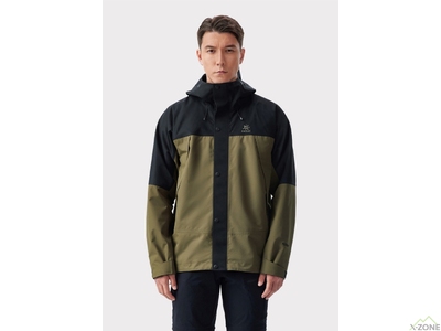 Куртка штормовая Kailas Banner Cloud Hardshell Jacket Men's, Deep Moss Green/Black - фото