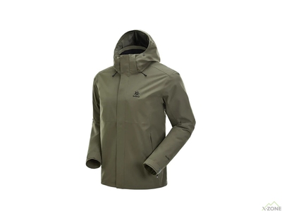 Куртка штормова Kailas Windhunter Hardshell Jacket Men's, Deep Moss Green - фото