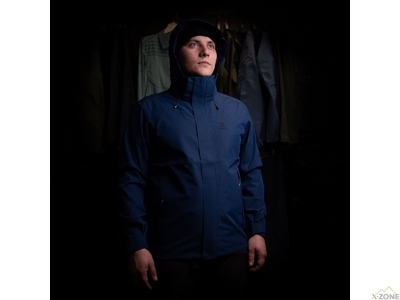 Куртка штормовая Kailas Windhunter Hardshell Jacket Men's, Deep Indigo - фото
