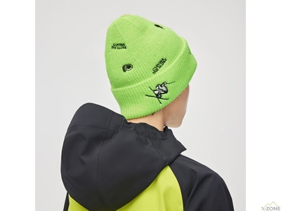 Шапка Kailas Embroidered Knit Hat, Neon Yellow Green - фото