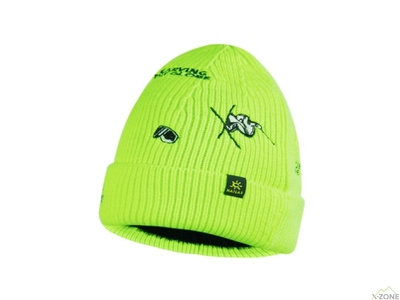 Шапка Kailas Embroidered Knit Hat, Neon Yellow Green - фото