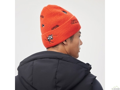 Шапка Kailas Embroidered Knit Hat, Flame Red - фото