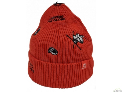 Шапка Kailas Embroidered Knit Hat, Flame Red - фото