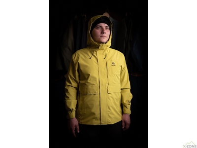 Куртка штормова Kailas Dingri Hardshell Jacket Men's, Mustard Yellow - фото