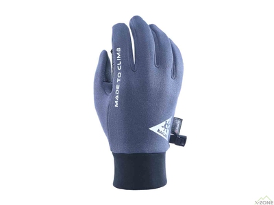 Перчатки флисовые Kailas Polartec Stretchy Fleece Gloves Women's, Dark Gray - фото