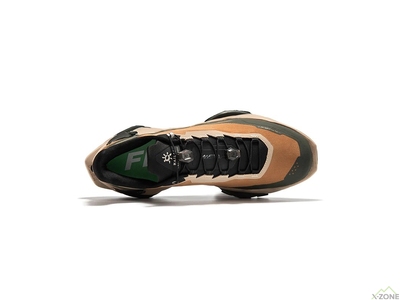 Трейловые кроссовки Kailas Fuga DU Trail Running Shoes Men's, Honey Brown/Abyssal Green - фото