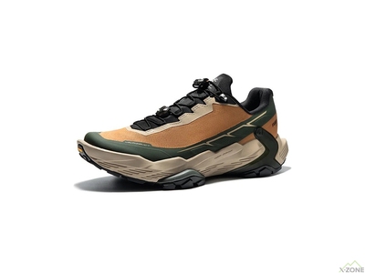 Трейловые кроссовки Kailas Fuga DU Trail Running Shoes Men's, Honey Brown/Abyssal Green - фото