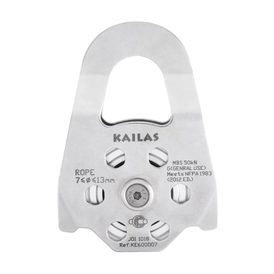 Подвійний блок-ролик Kailas Effy Steel Rescue Large Pulley, Silver (EP103D) - фото