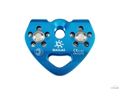 Двойной блок-ролик Kailas Trolley Double Pulley, Sky blue (KE600004) - фото