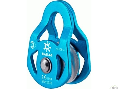 Одинарный блок-ролик Kailas Mobile Single Pulley, Sky blue (KE600002) - фото