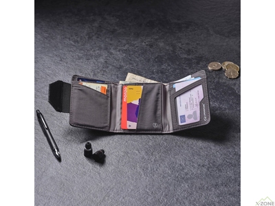 Гаманець Lifeventure Recycled RFID Wallet, Grey (68731) - фото