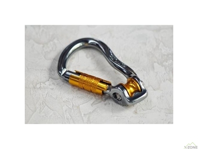 Карабін Kailas Rota Triple-lock Pulley Carabiner, Iron Gray (EC202B) - фото