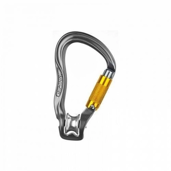 Карабін Kailas Rota Triple-lock Pulley Carabiner, Iron Gray (EC202B) - фото