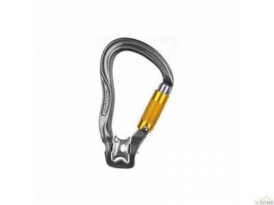 Карабін Kailas Rota Triple-lock Pulley Carabiner, Iron Gray (EC202B) - фото