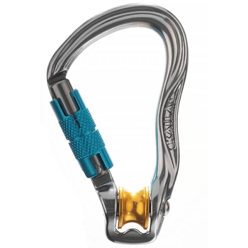 Карабин Kailas Rota Twist-lock Pulley Carabiner, Iron Gray (EC202A) - фото