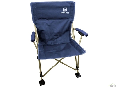 Кемпінгове крісло BaseCamp Status, 60x65x88 см, Dark Blue (BCP 10102) - фото
