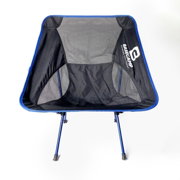 Кемпинговое кресло BaseCamp Compact, 50x58x56 см, Black/Blue (BCP 10307) - фото