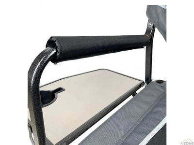 Кресло кемпинговое BaseCamp Rest, 41х61х92 см, Grey/Black (BCP 10509) - фото