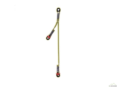 Самостраховка Kailas Y Shape Pro Long-short Dynamic Lanyard, Yellow (KE452003) - фото