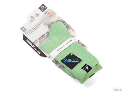 Термоноски Kailas Mid Cut Lightweight Trekking Socks Unisex, Fig Green - фото