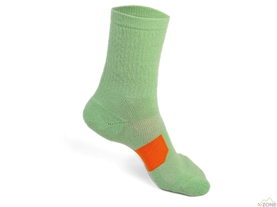 Термоноски Kailas Mid Cut Lightweight Trekking Socks Unisex, Fig Green - фото