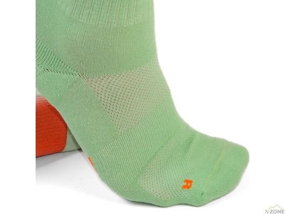 Термошкарпетки Kailas Mid Cut Lightweight Trekking Socks Unisex, Fig Green - фото