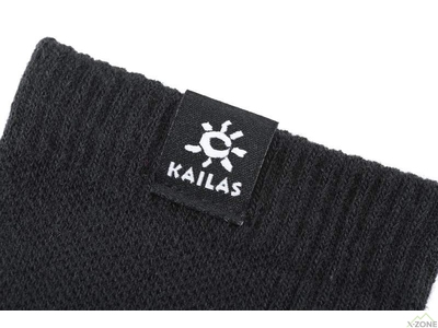 Шкарпетки для трекінга Kailas Mid-cut Heavy Duty Trekking Socks Men's, Black - фото