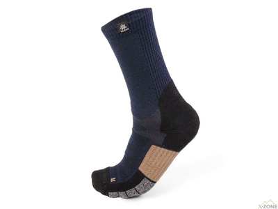 Носки для трекинга Kailas Mid-cut Heavy Duty Trekking Socks Men's, Dark Blue - фото