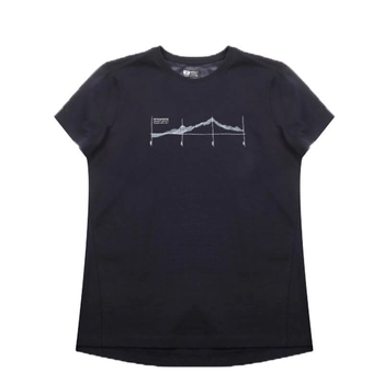 Футболка жіноча Kailas Cotton T-shirt Women's, French Navy Blue - фото