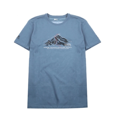 Футболка мужская Kailas Cotton T-shirt Men's, Misty Ink Blue - фото